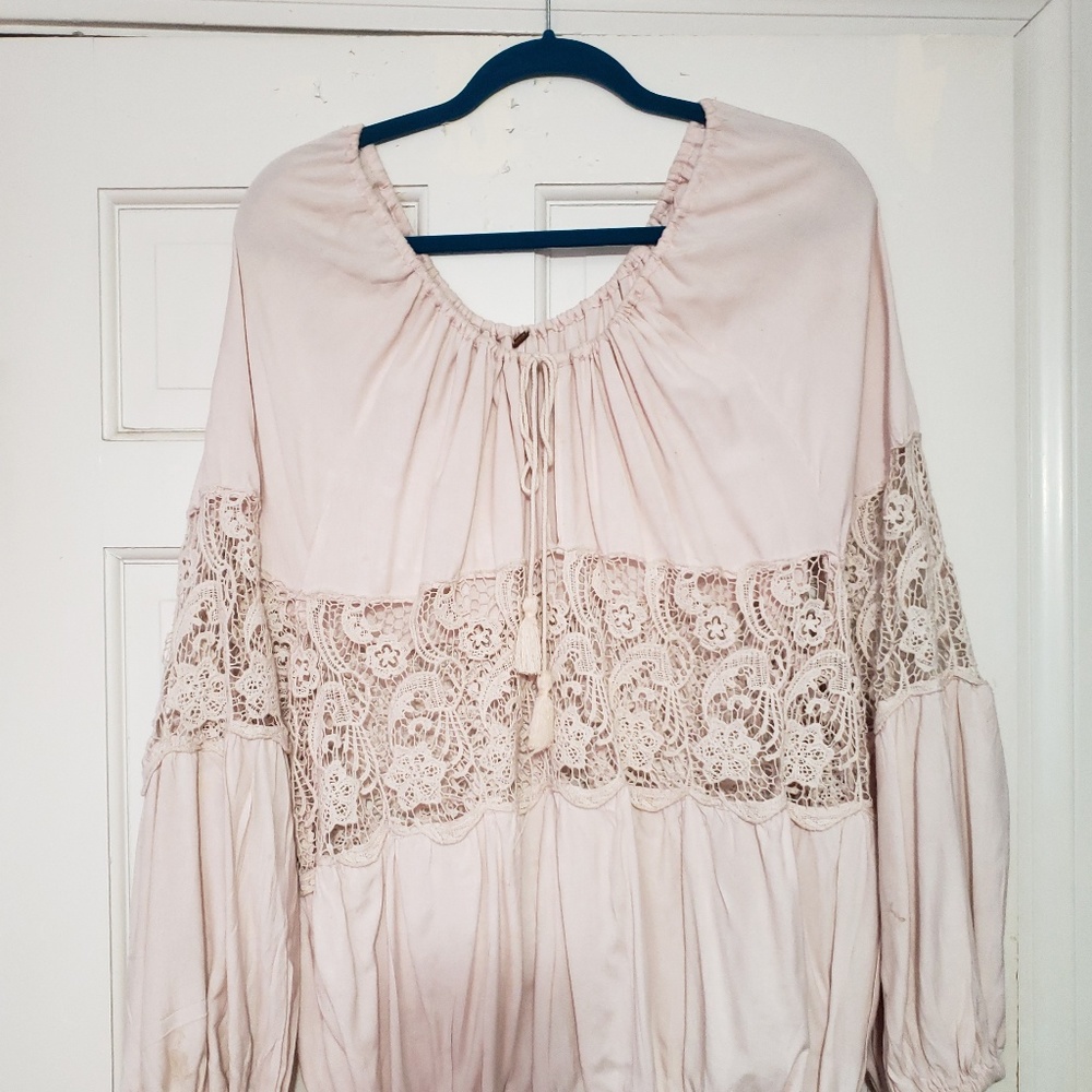 Free people bonho shirt sz M